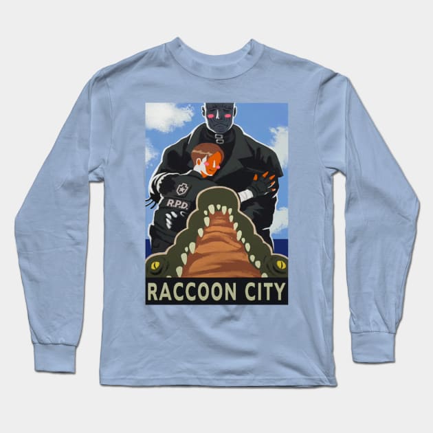 Resident Evil: Resistance - Raccoon City Love Long Sleeve T-Shirt by Gekidami